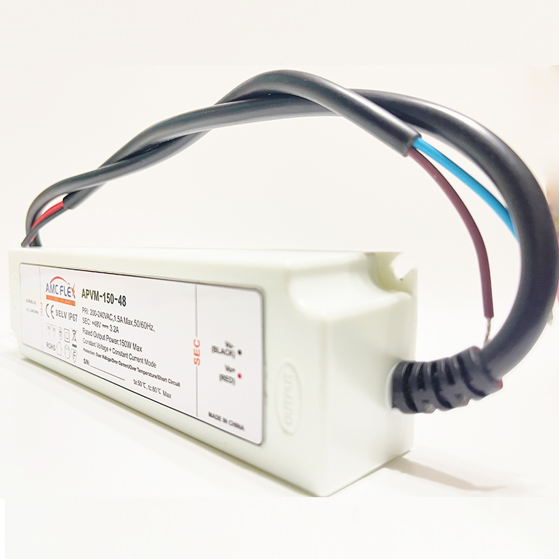 150W 48V  IP67 Plastic waterproof LED Power Supply 
