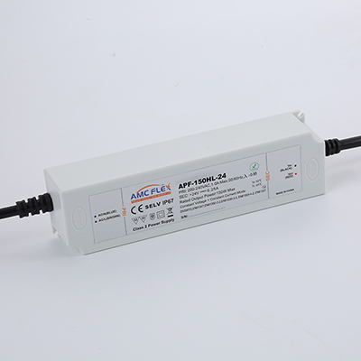 150W 24V AC-DC Waterproof LED Drivers PFC SELV 