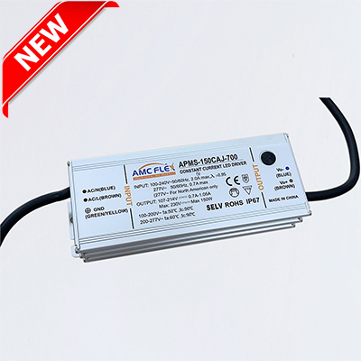 150W 700mA 107-214VDC Current-Adjustable LED Drivers IP67 Weatherproof high PF