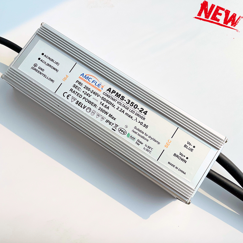 350W 400W 24V 48V Voltage source IP67 for outdoor use