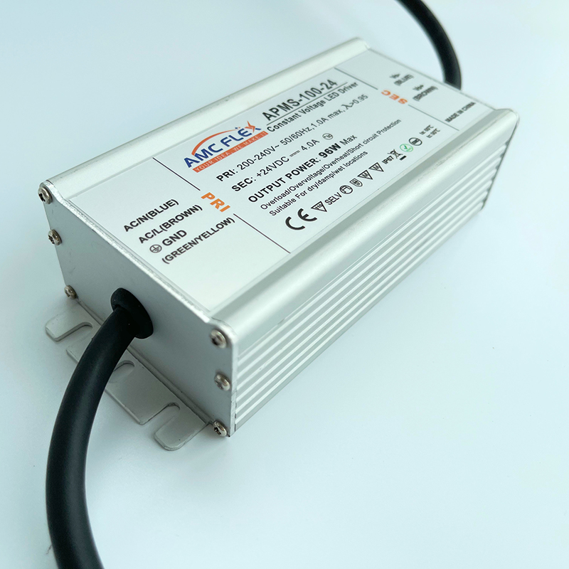 Metal housing outdoor LED Driver 100W 24V
